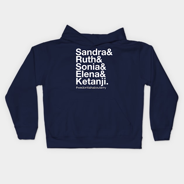 Female Supreme Court Justices, Feminist Shirt, Ketanji Brown Jackson Shirt, Ruth Bader Ginsburg, Female Justices Shirt Kids Hoodie by YellowDogTees